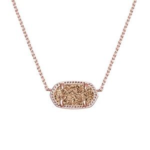 rose gold kendra scott necklace